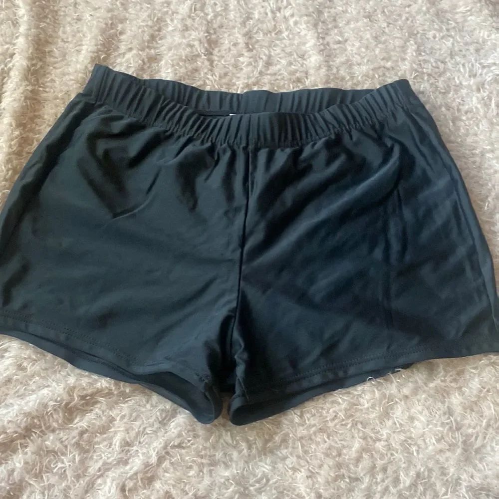 New Swim Shorts black fits Medium Large